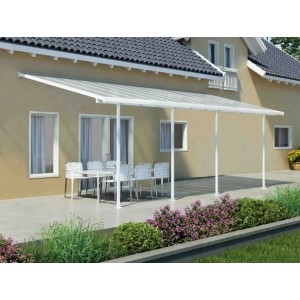 TOIT-TERRASSE ALU & POLYCARBONATE FERIA 38 - BLANC