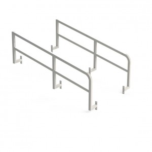Garde-corps pour tribune 4 rangs