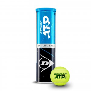 Balles officielles tournois DUNLOP ATP - (Lot de 4 tubes de 4 balles) - 160430