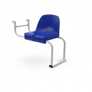 Assise latérale aluminium pour chaise d'arbitre prémium