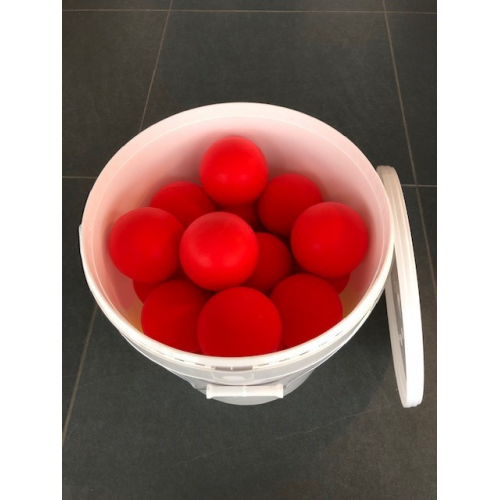 Balles pédagogiques en mousse - 9 cm - Lot de 24 balles