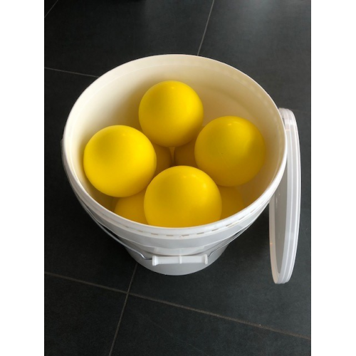 Balles pédagogiques en mousse - 12 cm - Lot de 12 balles