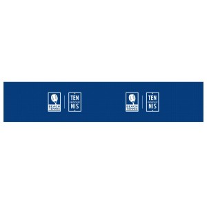 FILET BRISE  VENT PVC BLEU 10 ML + LOGOS BEACH TENNIS / FFT