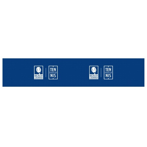 FILET BRISE  VENT PVC BLEU 10 ML + LOGOS BEACH TENNIS / FFT