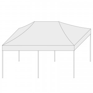 tente pliable imprimée