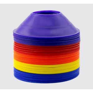 Lot de 50 mini-balises de délimitation - 5 couleurs