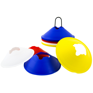 Lot de 24 cônes de délimitation - 4 couleurs