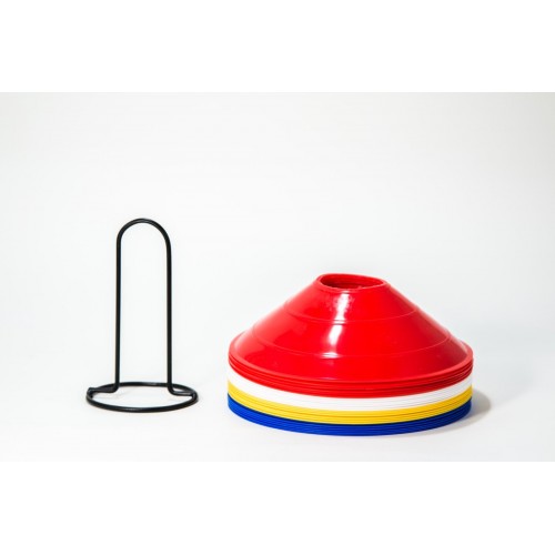 Lot de 24 cônes de délimitation - 4 couleurs