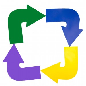 Lot de 4 flèches courbées - Idéal pour Les Exercices de Coordination pour Les Enfants