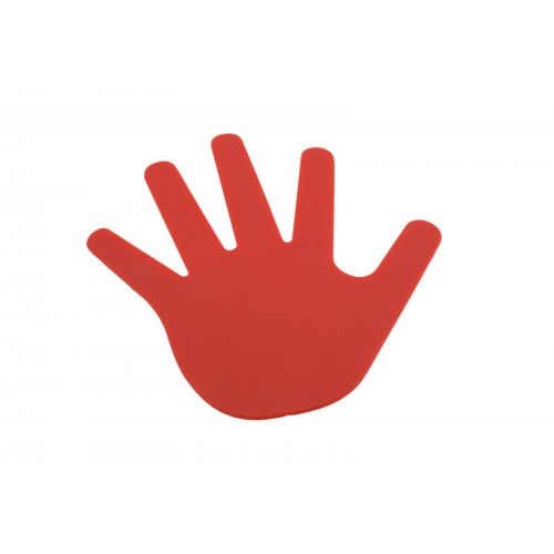 Lot de 4 Paires de Mains - Marquage au sol ludique - Pour Les Exercices de Coordination pour Les Enfants