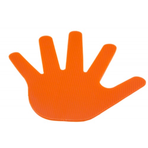 Lot de 4 Paires de Mains - Marquage au sol ludique - Pour Les Exercices de Coordination pour Les Enfants