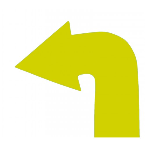 Lot de 4 flèches courbées - Idéal pour Les Exercices de Coordination pour Les Enfants