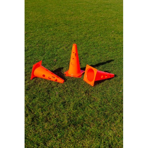 Lot de 4 plots d’agilité avec barres - Idéal pour des exercices variés