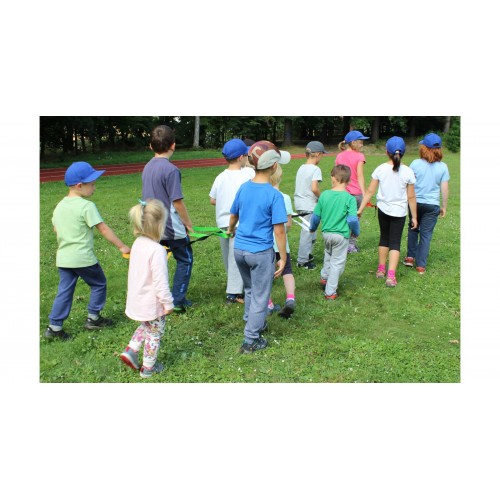 Corde de marche pour 12 enfants - Idéal pour la cohésion et coordination des enfants