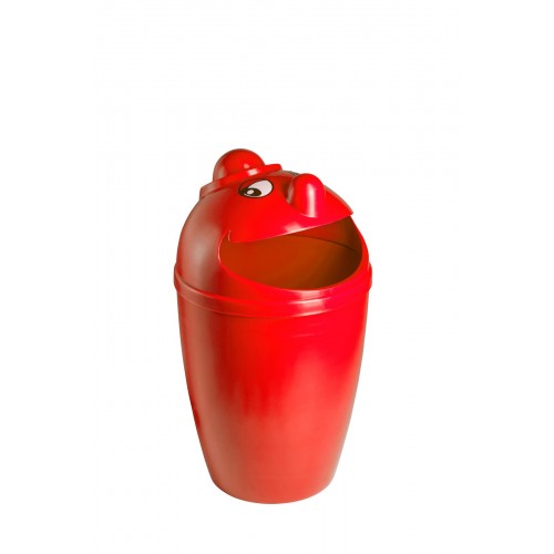 Poubelle glouton Verte 75L - Made in France - 150860