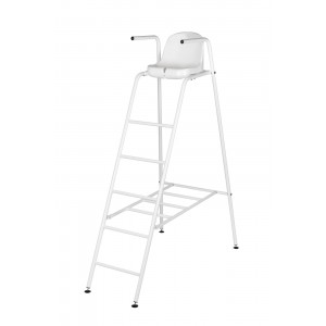 Chaise d'arbitre Acier blanc