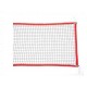 Filet de beach tennis rouge
