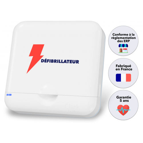 Défibrillateur Automatique Connecté Lifeaz Clark (Bénéficiez d'un prix négocié Proshop FFT)