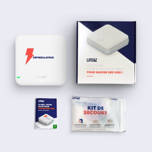 Défibrillateur Automatique Connecté Lifeaz Clark (Bénéficiez d'un prix négocié Proshop FFT)