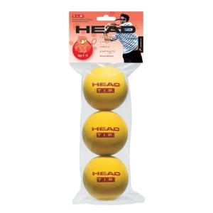 Sachet de 3 Balles en Mousse Head