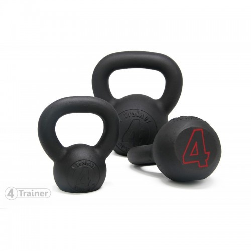 Kettlebell 32KG - BL4CK IRON - 4TRAINER