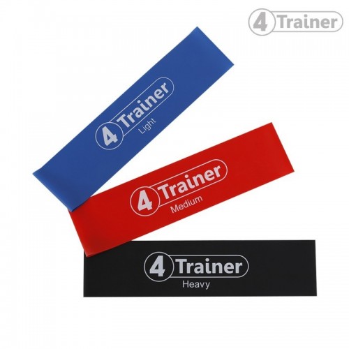 Pack Flat Bands XL - Mini Bandes Elastiques Plates x3 - 4TRAINER