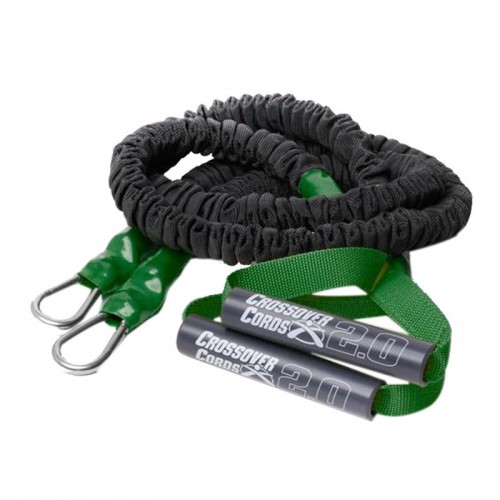 CROSSOVER SYMMETRY : SANGLES DE RESISTANCE ELASTIQUE - VERT 1KG