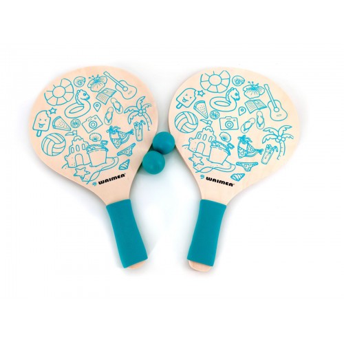 Raquettes de plage Bleu - Paradise -