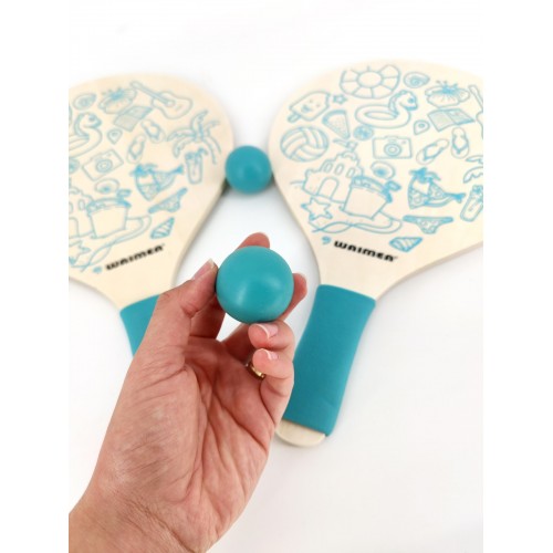 Raquettes de plage Bleu - Paradise -