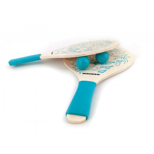 Raquettes de plage Bleu - Paradise -