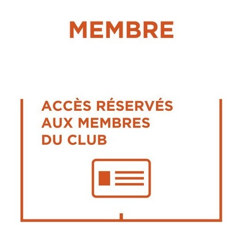Panneau "accès membre"