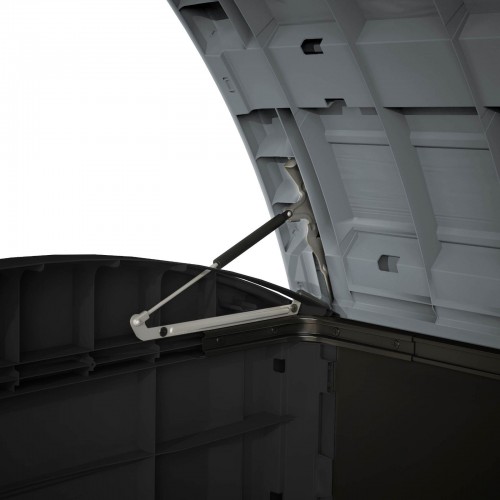 COFFRE EN RÉSINE MULTIFONCTIONS 2000L - NOIR & GRIS