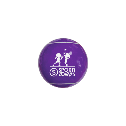 Balle violette tennis PVC