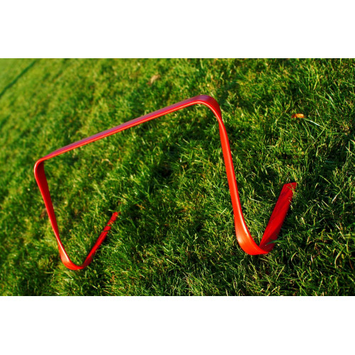 Lot de 5 haies souples - 23cm - Couleur Rouge