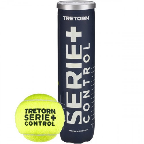 Balles de Tennis - Tretorn Série+Control - Lot de 4 tubes