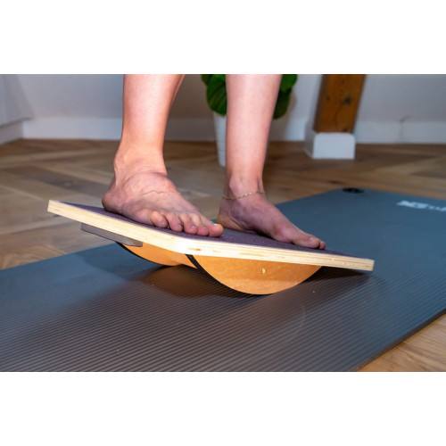 Balance board en bois - Plateau d'équilibre fitness - Nouvelle Gamme fitness OKO