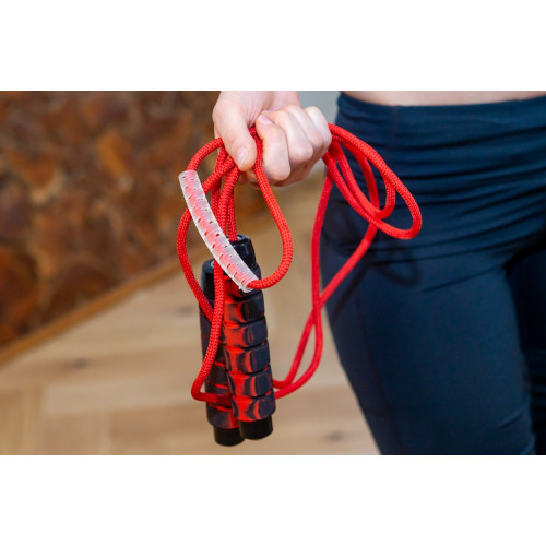 Corde à sauter lestée (120gr) - 2.8m - Nouveau design innovant fitness OKO