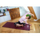 Tapis de Yoga OKO - Couleur Bordeaux - Epaisseur du tapis 1.5cm