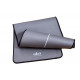 Tapis de yoga ultra confort OKO - Couleur gris - Epaisseur du tapis 0.8cm