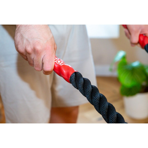 Corde ondulatoire 9m x 38mm - Fitness et musculation