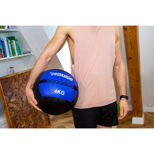 Wall Ball - 4kg - Ballon de Crossfit idéal pour la préparation physique !