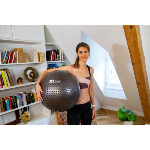 Gym ball 55cm - OKO - Ballon de fitness/grossesse