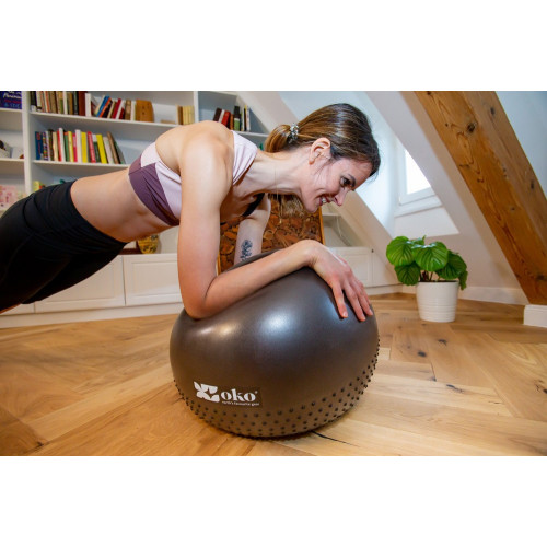Gym ball 55cm - OKO - Ballon de fitness/grossesse