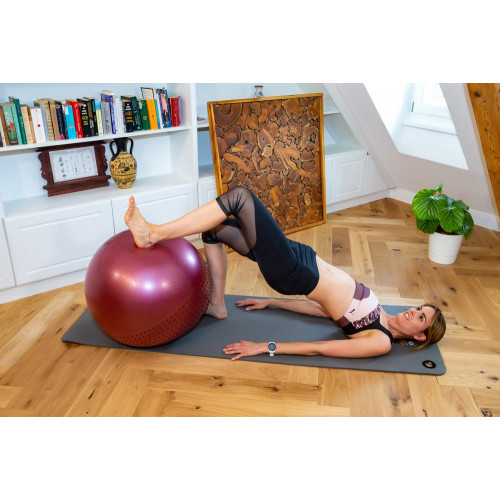 Gym ball 75cm OKO - Rouge - Ballon de fitness/grossesse