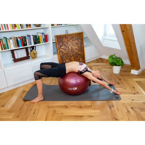 Gym ball 75cm OKO - Rouge - Ballon de fitness/grossesse