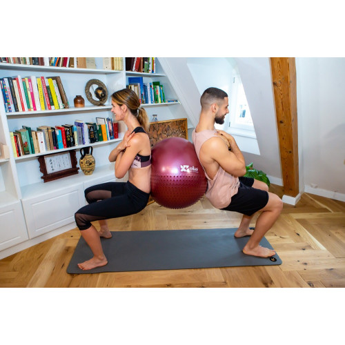 Gym ball 75cm OKO - Rouge - Ballon de fitness/grossesse