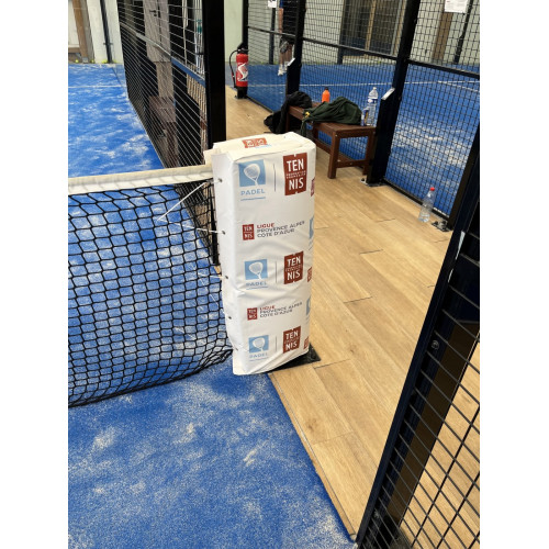 Protection de poteau personnalisable - Terrain de Padel - Made in France