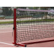 Poteaux de mini tennis mobiles aluminium - 4m