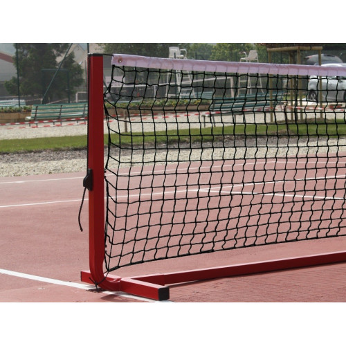 Poteaux de mini tennis mobiles aluminium - 4m