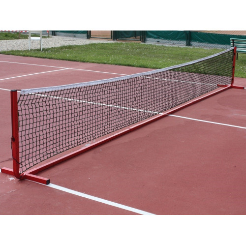 Poteaux de mini tennis mobiles 8m, aluminium